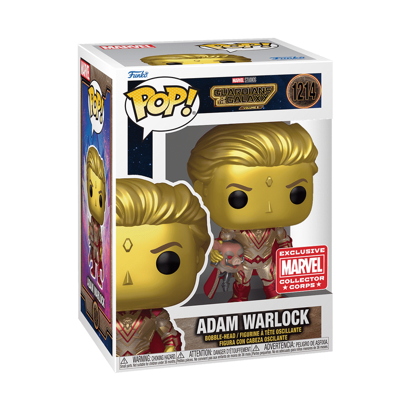 Pop!: Guardians of the Galaxy - Adam Warlock #1214 (Marvel Collector Corps Exclusive)
