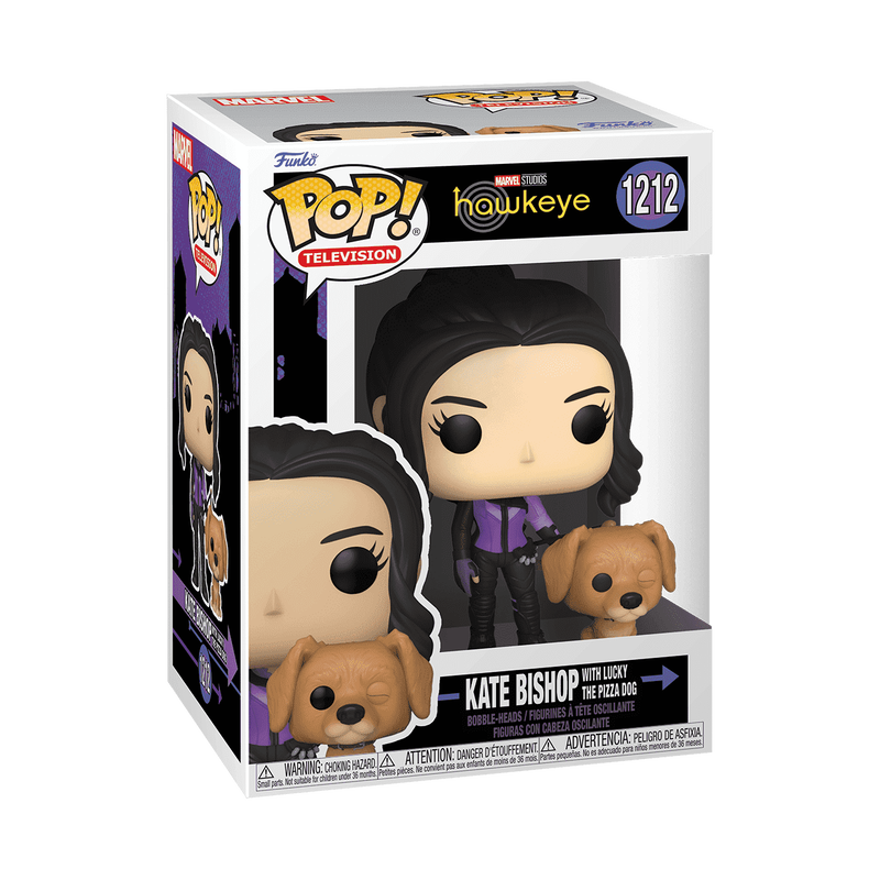 Pop!: Hawkeye - Kate Bishop With Lucky The Pizza Dog #1212