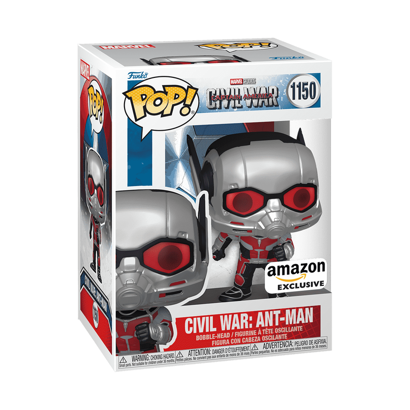 Pop!: Captain America: Civil War - Civil War: Ant-man #1150 (Amazon Exclusive)