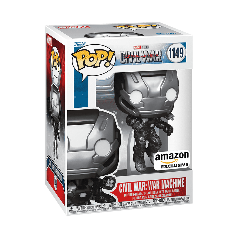Pop!: Captain America: Civil War - Civil War: War Machine #1149 (Amazon Exclusive)