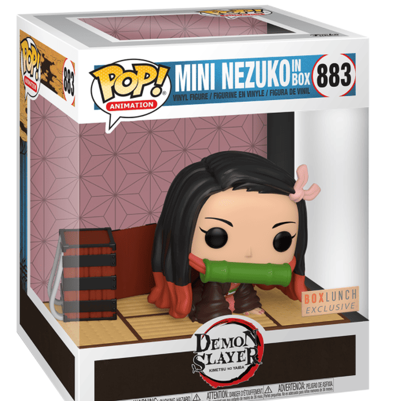 Pop! Deluxe: Demon Slayer - Mini Nezuko in Box #883 (BoxLunch Exclusive)