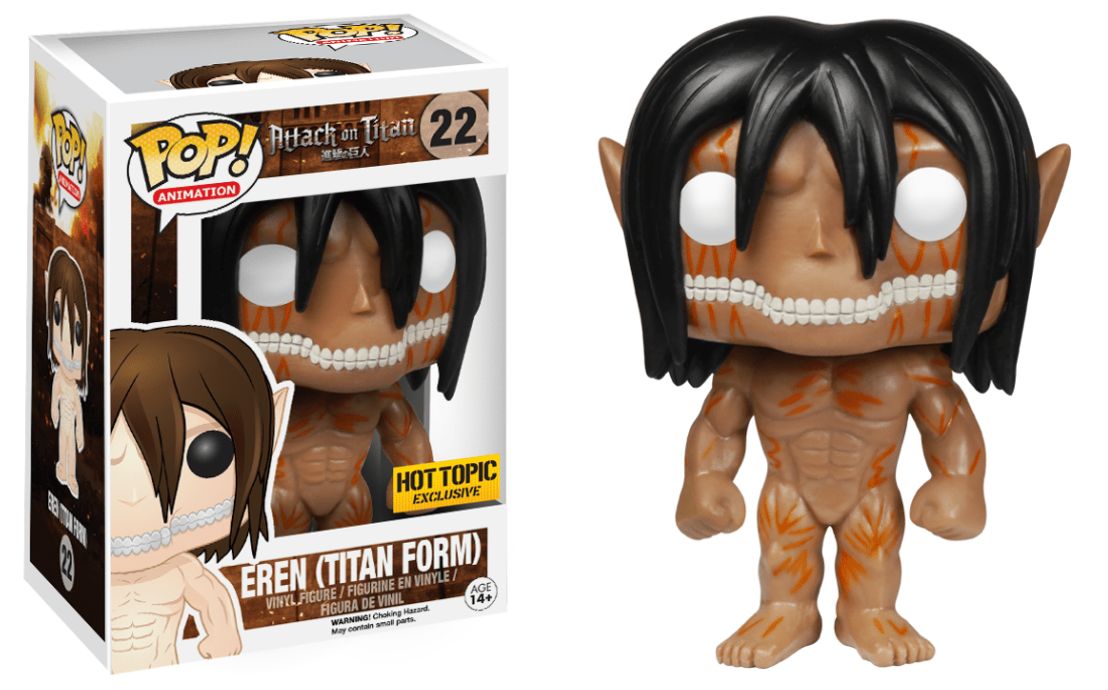 Pop! Animation: Attack on Titan - Eren (Titan Form) #22 (Hot Topic Exclusive)