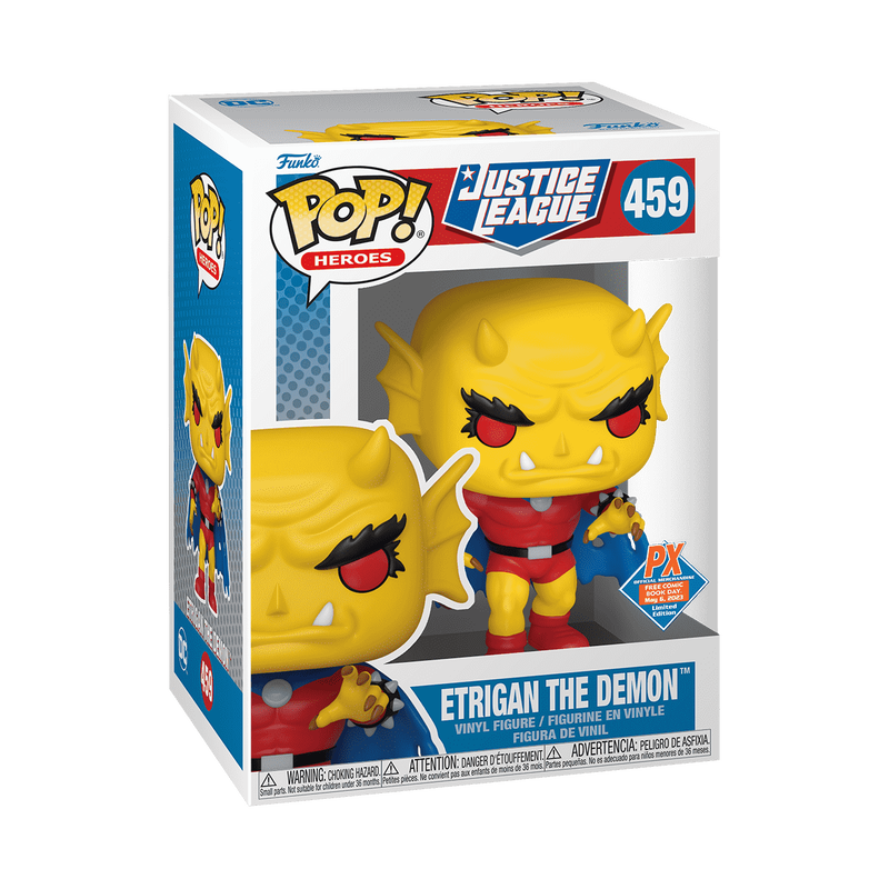 Pop! Heroes: Justice League - Etrigan The Demon #459 (2023 Comic Book Day) (PX Previews Exclusive)