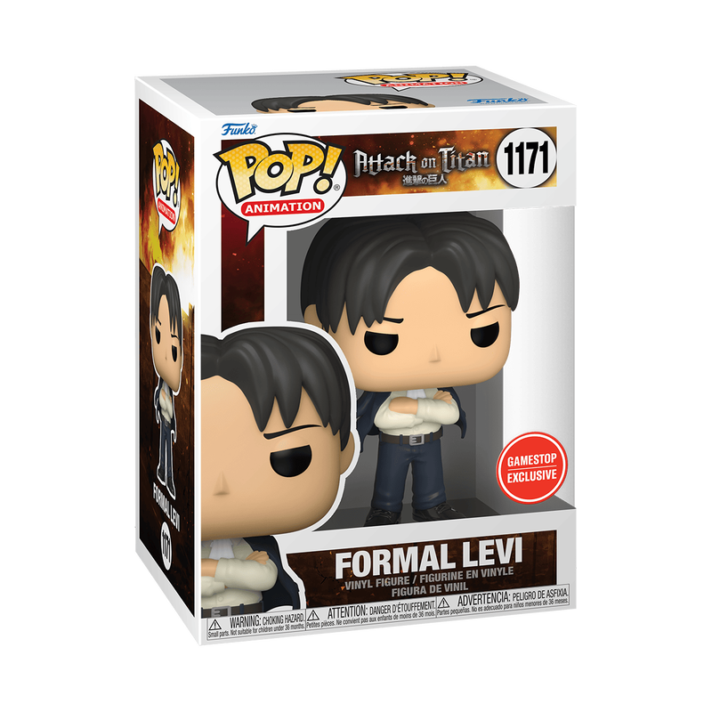 Pop! Animation: Attack on Titan - Formal Levi #1171 (GameStop Exclusive)