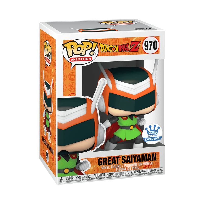 Pop! Animation: Dragon Ball Z - Great Saiyaman #970 (Funko.com Exclusive)
