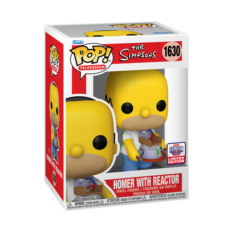 Pop! Television: The Simpsons - Homer With Reactor #1630 (2024 Funkon Exclusive)