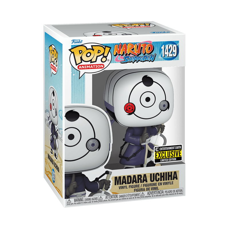 Pop! Animation: Naruto Shippuden - Madara Uchiha with Mask #1429 (Entertainment Earth Exclusive)