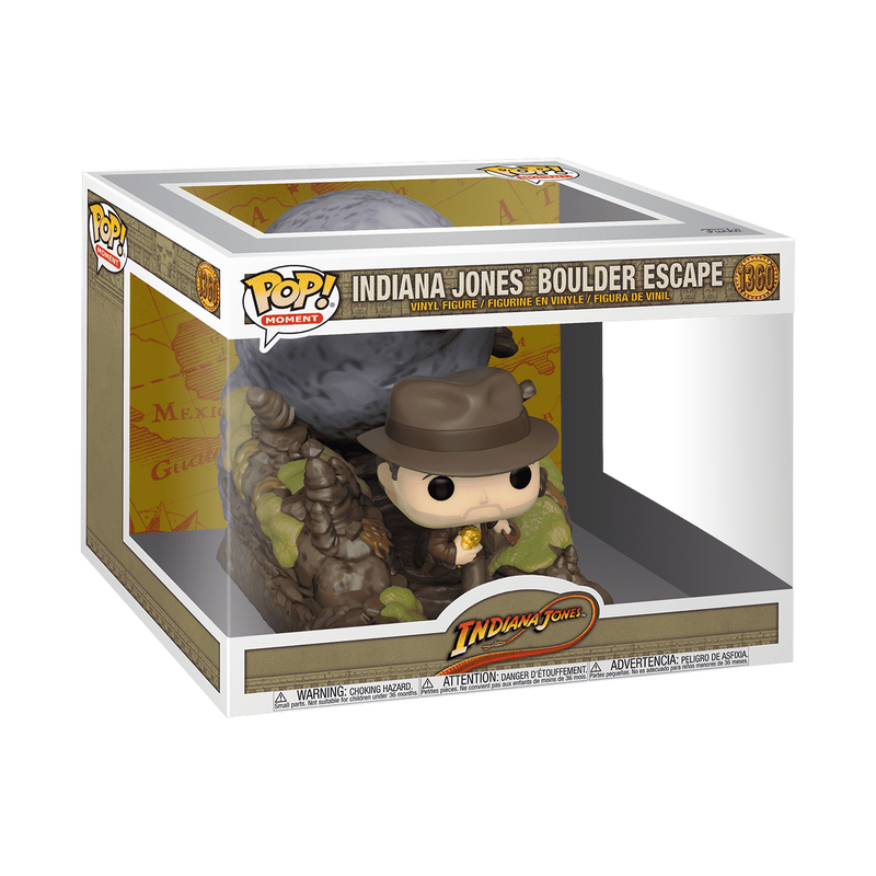 Pop! Moment: Indiana Jones - Indiana Jones Boulder Escape #1360