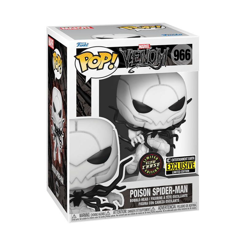 Pop! Marvel: Venom - Poison Spider-man #966 (Entertainment Earth Exclusive) (Glow) (Chase)