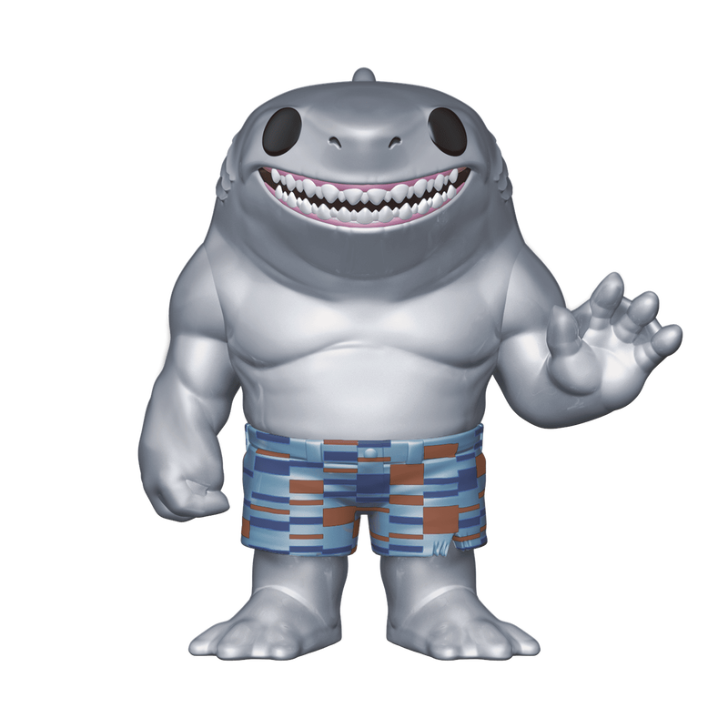 Pop! Movies: The Suicide Squad - King Shark #1114 (Metallic) (DC Shop Exclusive)