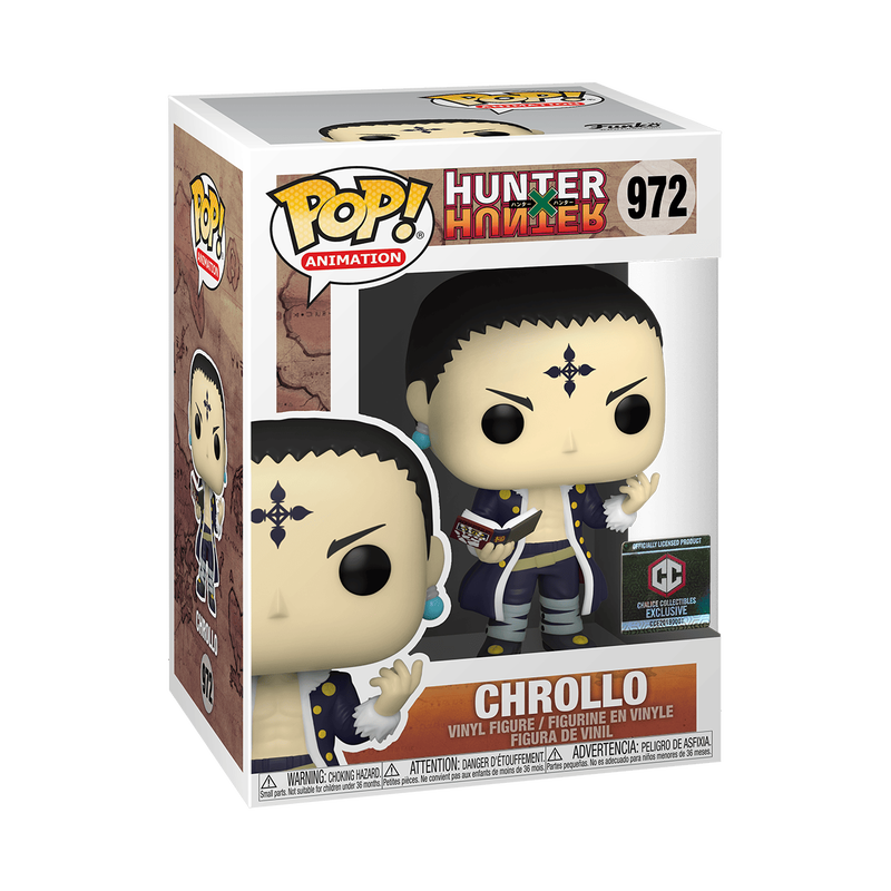 Pop! Animation: Hunter x Hunter - Chrollo #972 (Chalice Collectibles Exclusive)