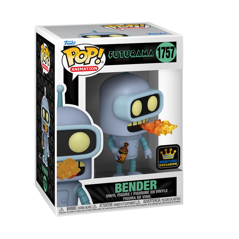 Pop! Animation: Futurama - Bender #1757 (Specialty Series)