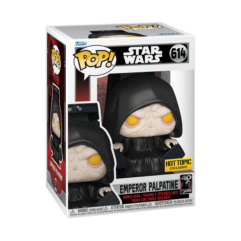 Pop!: Star Wars - Emperor Palpatine On Throne #614 (Hot Topic Exclusive)