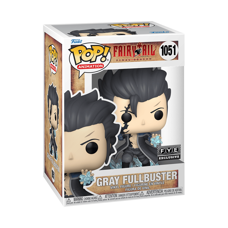 Pop! Animation: Fairy Tail - Gray Fullbuster #1051 (FYE Exclusive)