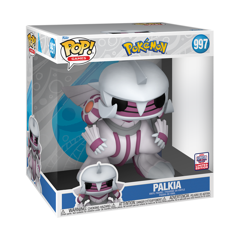 Pop! Games: Pokémon - Palkia #997 (Jumbo) (2024 FunKon Exclusive)