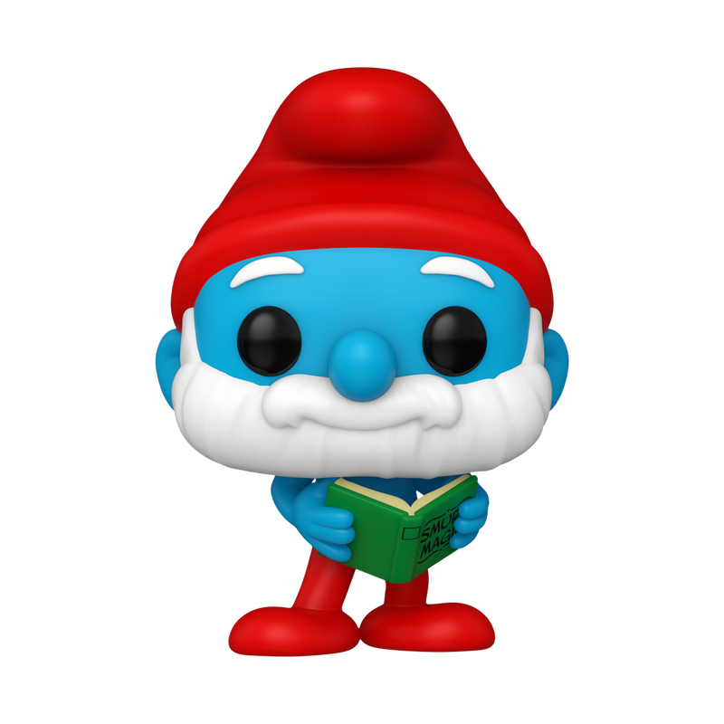 Pop! Television: The Smurfs - Papa Smurf with Magic Book #1525 (2024 Summer Convention)