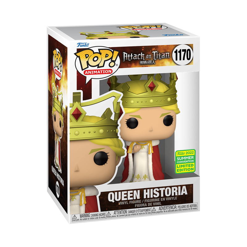 Pop! Animation: Attack on Titan - Queen Historia #1170 (2022 Summer Convention)