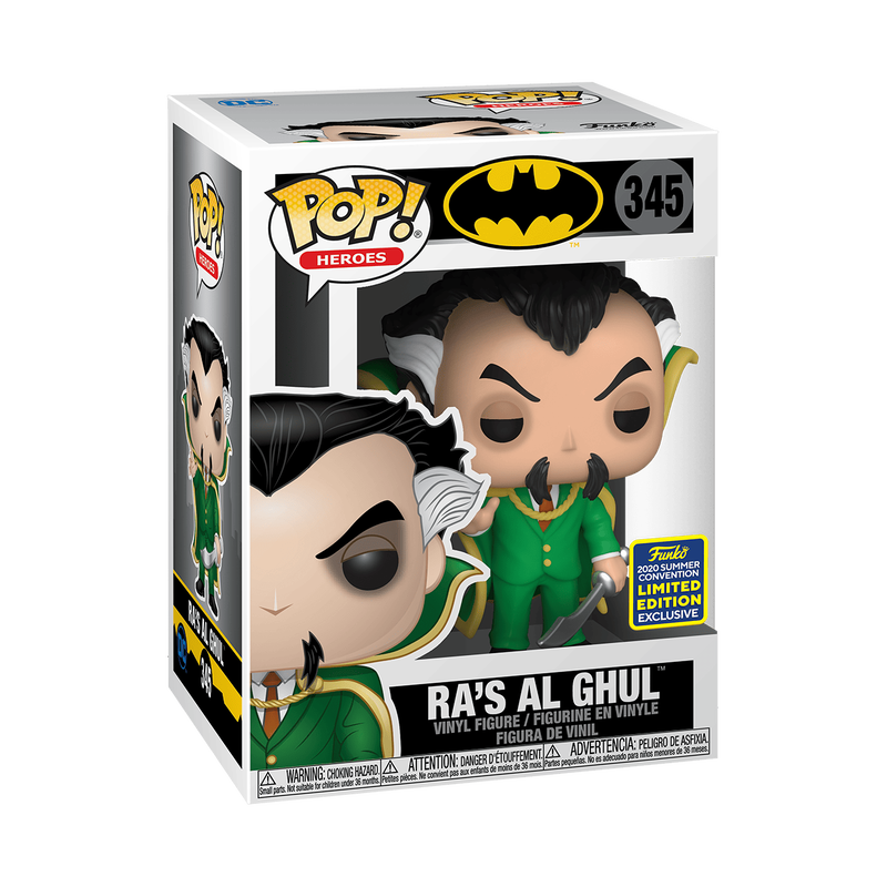 Pop! Heroes: Batman - Ra’s Al Ghul #345 (2020 Summer Exclusive)