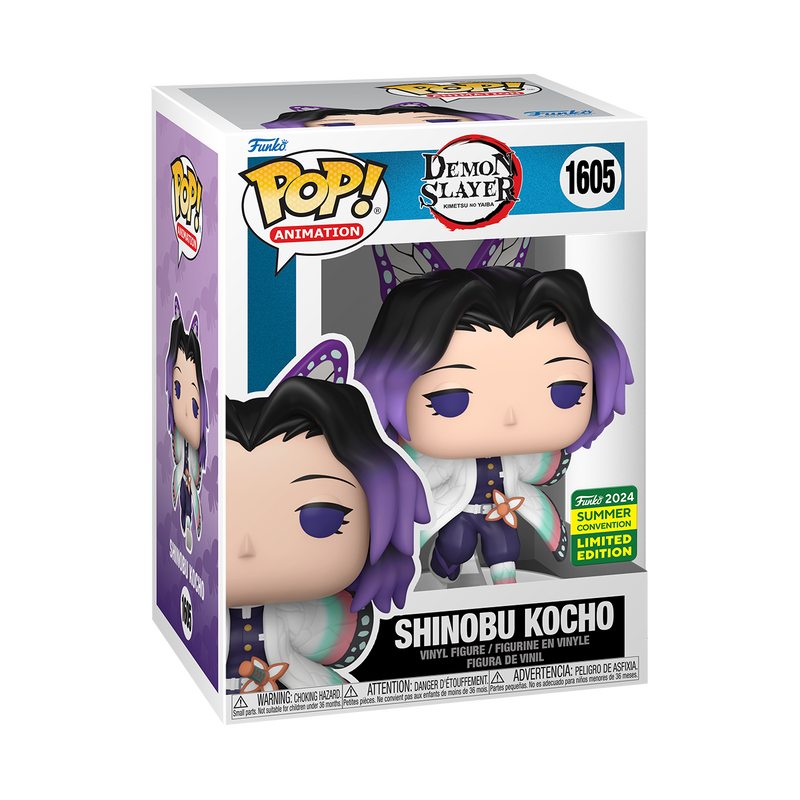 Pop! Animation: Demon Slayer - Shinobu Kocho #1605 (2024 Summer Exclusive)