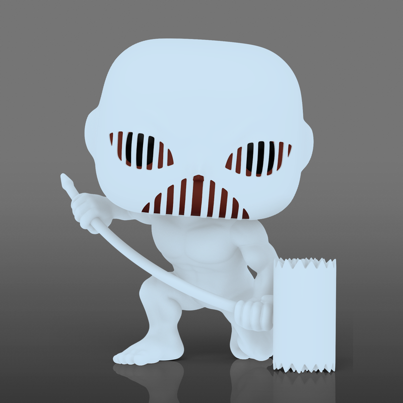 Pop! Animation: Attack on Titan - Super War Hammer Titan #1449 (Glow) (Funko.com Exclusive)