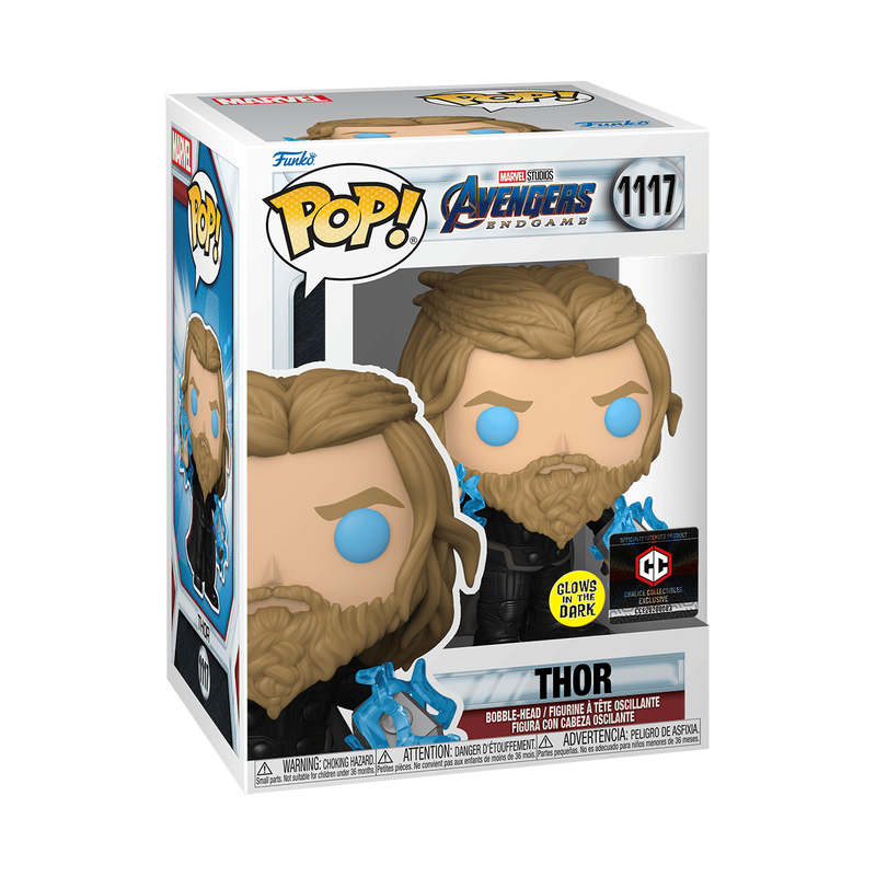 Pop!: Avengers Endgame - Thor #1117 (Glow) (Chalice Collectibles Exclusive)
