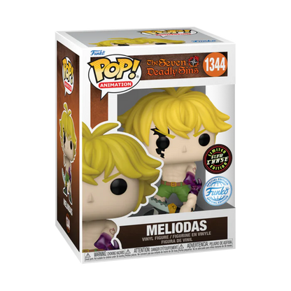 Pop! Animation: The Seven Deadly Sins - Meliodas #1344 (Glow) (Special Edition) (Chase)