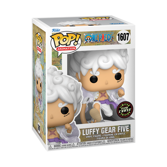 Pop! Animation: One Piece - Luffy Gear Five #1607 (Glow) (Chase)