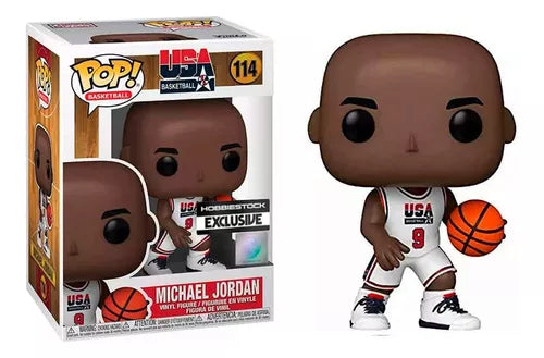 Pop! Basketball: USA Basketball - Michael Jordan #114 (Hobbiestock Exclusive)