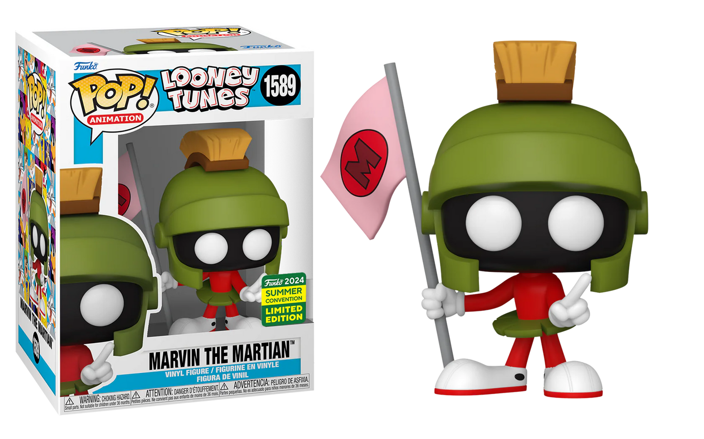 Pop! Animation: Looney Tunes - Marvin The Martian #1589 (2024 Summer Exclusive)