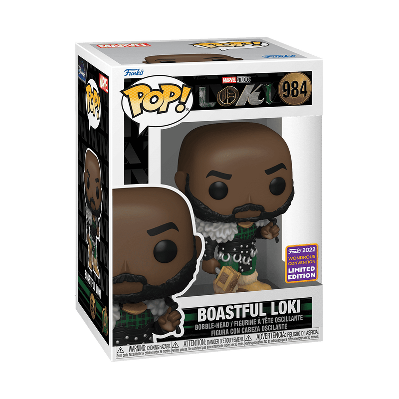 Pop!: Loki - Boastful Loki #984 (2022 Wondrous Convention)