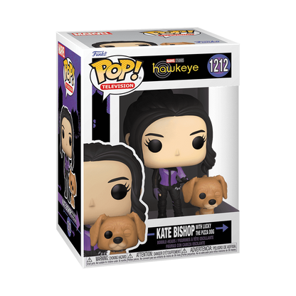 Pop!: Hawkeye - Kate Bishop With Lucky The Pizza Dog #1212