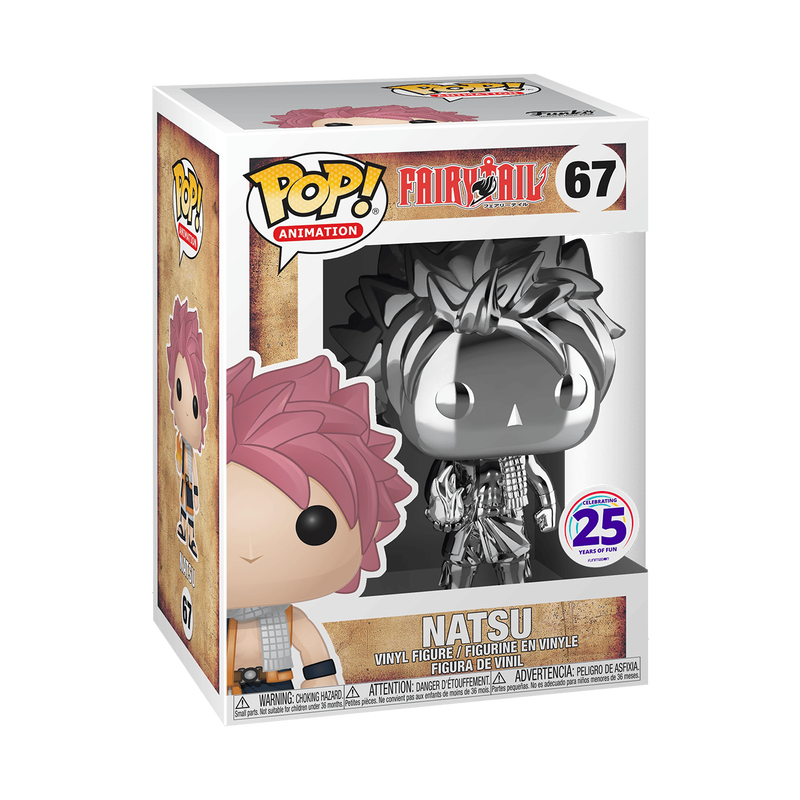 Pop! Animation: Fairy Tail - Natsu #67 (Chrome)