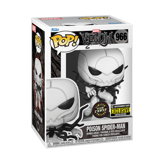 Pop! Marvel: Venom - Poison Spider-man #966 (Entertainment Earth Exclusive) (Glow) (Chase)