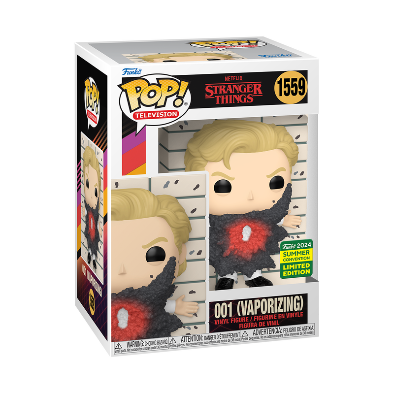 Pop! Television: Stranger Things - 001 (Vaporizing) #1559 (2024 Summer Exclusive)