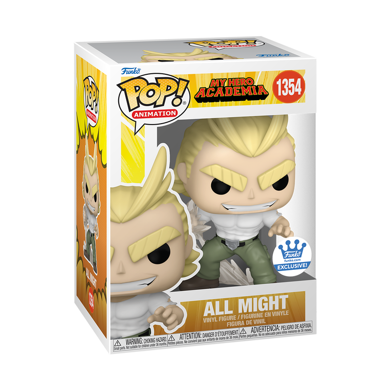 Pop! Animation: My Hero Academia - All Might #1354 (Funko.com Exclusive)