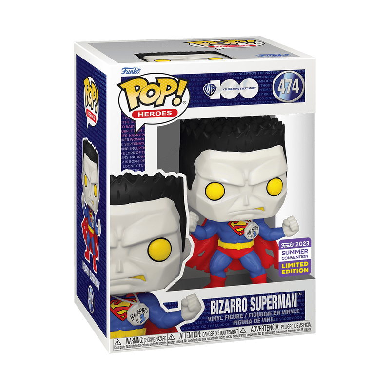 Pop! Heroes: Bizarro Superman #474 (2023 Summer Exclusive)