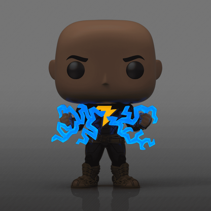 Pop! Movies: Black Adam - Black Adam with Lightning #1232 (Glow) (Chase)