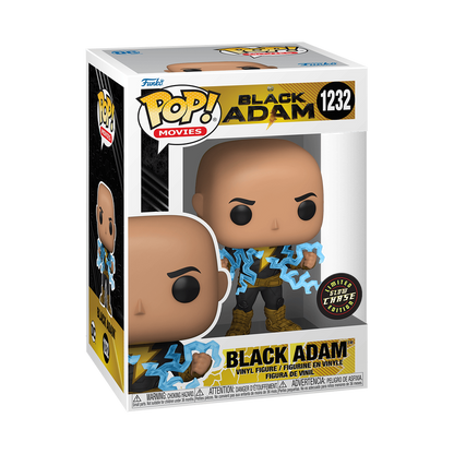 Pop! Movies: Black Adam - Black Adam with Lightning #1232 (Glow) (Chase)