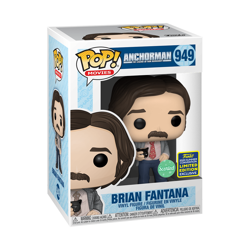 Pop! Movies: Anchorman - Brian Fantana #949 (Scented) (2020 Summer Exclusive)