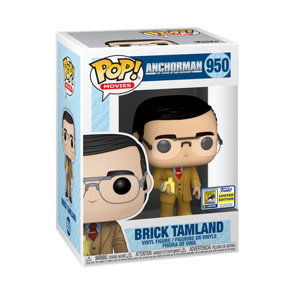 Pop! Movies: Anchorman - Brick Tamland #950 (2020 SDCC Exclusive)