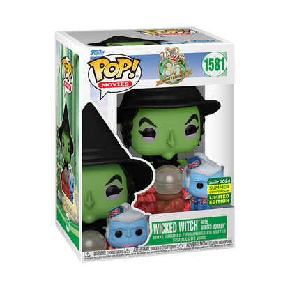 Pop! Movies: The Wizard of Oz - Wicked Witch with Winged Monkey #1581 (2024 Summer Exclusive)