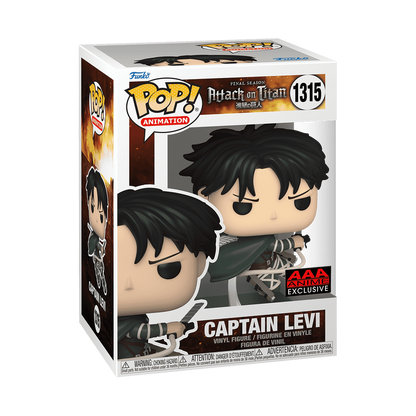 Pop! Animation: Attack on Titan - Captain Levi #1315 (AAA Anime)