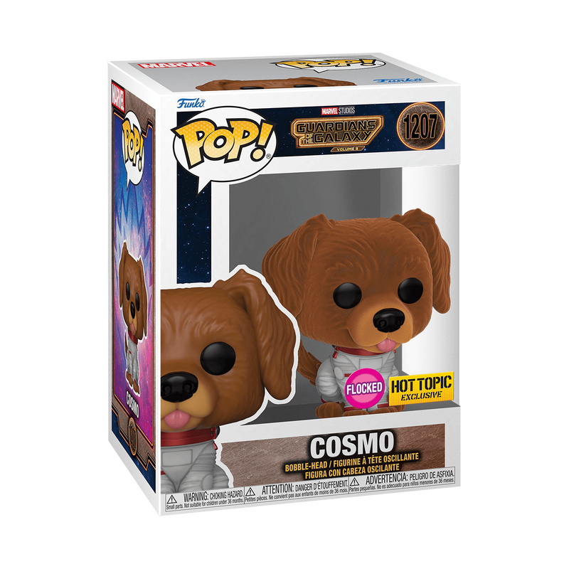 Pop! Heroes: Guardians of the Galaxy - Cosmo #1207 (Flocked) (Hot Topic Exclusive)