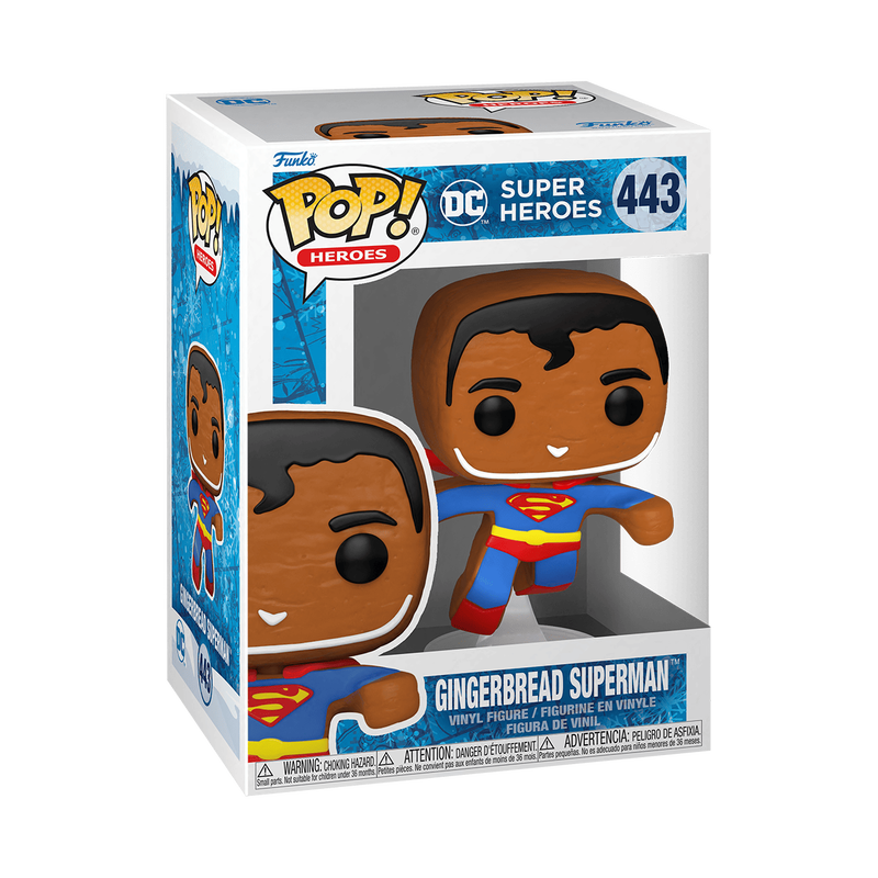 Pop! Heroes: DC Super Heroes - Gingerbread Superman #443