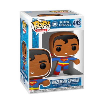 Pop! Heroes: DC Super Heroes - Gingerbread Superman #443