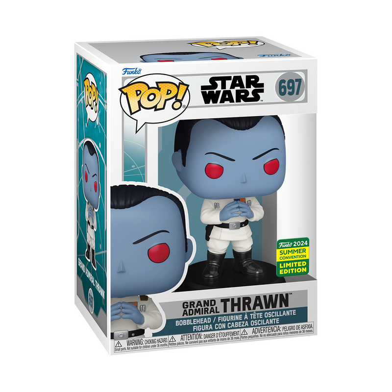 Pop!: Star Wars - Grand Admiral Thrawn #697 (2024 Summer Exclusive)