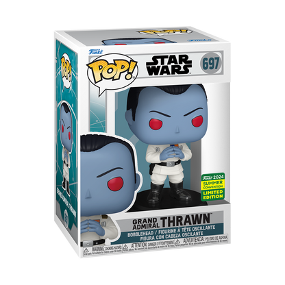 Pop!: Star Wars - Grand Admiral Thrawn #697 (2024 Summer Exclusive)