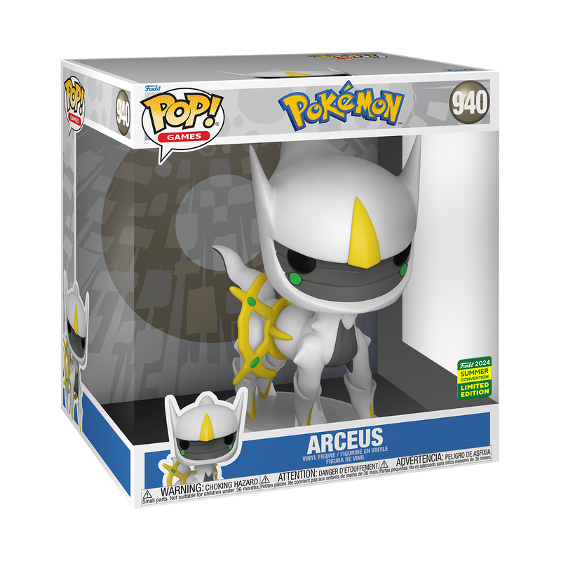 Pop! Games: Pokemon - Jumbo Arceus #940 (2024 Summer Exclusive) [Damaged]