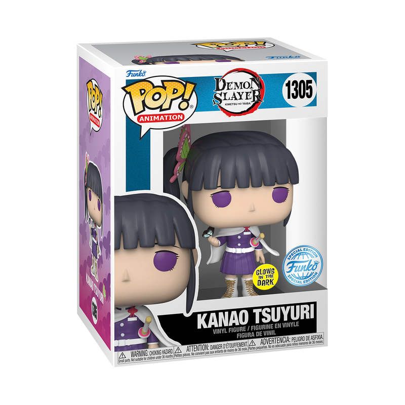 Pop! Animation: Demon Slayer - Kanao Tsuyuri #1305 (Glow) (Special Edition)