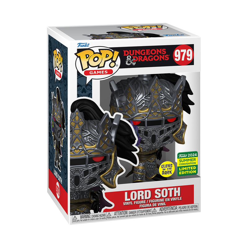 Pop! Games: Dungeons & Dragons - Lord Soth #979 (Glow) (2024 Summer Exclusive)
